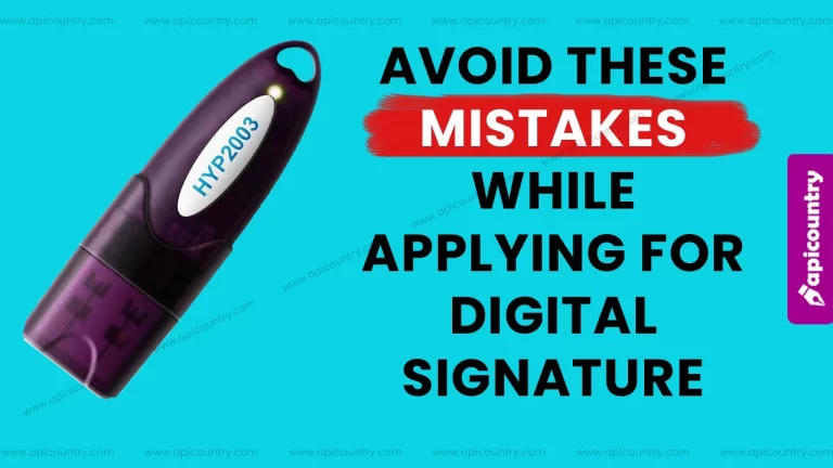 Mistakes to avoid while applying for digital signature certificate